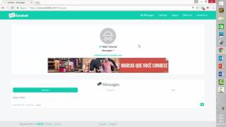 COMO UTILIZAR O SARAHAH NO PC  COMPUTADOR [upl. by Kcerred723]