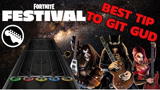 The BEST FORTNITE FESTIVALS Tip to help you get to Expert [upl. by Laehplar]