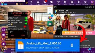 SAIU🔥 NOVO Mod MENU AVAKIN LIFE 2024🔥 ITENS Raros XP DIAMANTES amp MAIS [upl. by Pages]