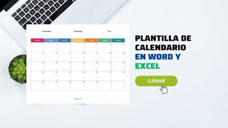 Plantilla de Calendario y Agenda en Word GRATIS [upl. by Acysej]