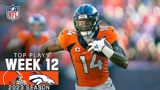 Denver Broncos Top Plays vs Cleveland Browns  2023 Regular Season Week 12 [upl. by Beaver]