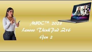 Mobile World Congress™ MWC 2023  Lenovo ThinkPad Z16 Gen 2 [upl. by Hort]