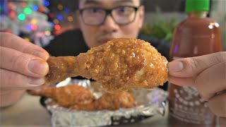 How to Cook SRIRACHA HONEY BUTTER FRIED CHICKEN [upl. by Oinotnaesoj693]