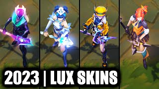 마법사 럭스  Sorceress Lux lol skin review [upl. by Licha]