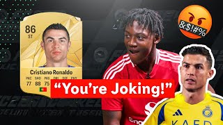 Footballers React To Their FIFA 25 Ratings  Haaland Mbappe amp More [upl. by Nakasuji221]