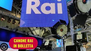 Canone Rai in bolletta dettagli su costi modalità di pagamento e come fare la disdetta [upl. by Kelci]