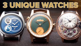 Three Unique Independent Watches You Havent Seen Yet With Boris Pjanic from WatchesAndArtcom [upl. by Trellas]