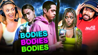 BODIES BODIES BODIES 2022 MOVIE REACTION First Time Watching Full Movie Review  Pete Davidson [upl. by Smiley770]