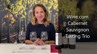 Winecom Cabernet Sauvignon Tasting Trio [upl. by Oiragelo]