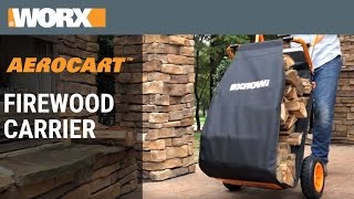 WORX Aerocart Firewood Carrier  WA0232 [upl. by Fowkes]