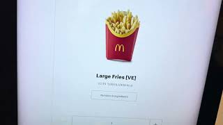 Acrelec Self Ordering Kiosk at McDonald’s A13 Service Orsett [upl. by Ahsinad]