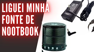 MINHA CAIXA DE SOM MP3 NÃO CARREGA A BATERIA QUEBROU CONECTOR DO CARREGADOR  CAIXA MP3 NÃO SAI SOM [upl. by Kenay831]