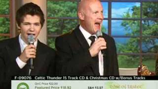 Celtic Thunder QVC We Wish You a Merry Christmas Teaser [upl. by Lezned]