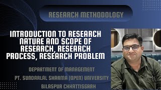 1 INTRODUCTION TO RESEARCH  Research Process Formulating Research Problems [upl. by Naashom]