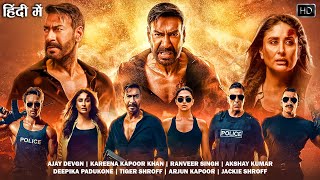 Bollywood Action Movie  Ajay Devgan Kareena Akshay Kumar Tiger Ranveer Deepika  New Film 2024 [upl. by Sorvats]