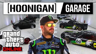 Ken Blocks HOONIGAN Garage in GTA 5 Online [upl. by Rella]