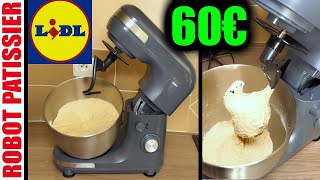 LIDL Robot multifonction le KITCHENAID by LIDL SILVERCREST SKM 650 A1 pâtissier Stand Mixer [upl. by Tuck642]