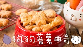 【食譜】狗狗蕃薯曲奇 Sweet Potato Dog Treats Recipe [upl. by Dusa]