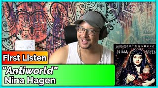 Nina Hagen Antiworld REACTION amp REVIEW [upl. by Leirbma]