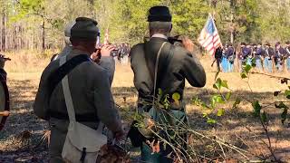 45th Reenactment at Olustee Battlefield Historic State Park Florida 2022 CivilWarReenactment [upl. by Conners454]