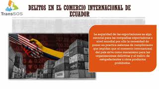 DELITOS Y COMERCIO INTERNACIONAL [upl. by Elazaro]