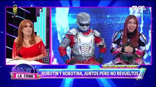 Robotín y Robotina responden a Magaly Medina si ya retomaron su relación [upl. by Rehpotsirk]