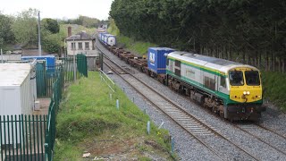 215IWT liner passing Cherryville Junction for North Wall [upl. by Irpak758]