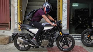 First Husqvarna 250 to get R1M Type Exhaust [upl. by Lleynad252]