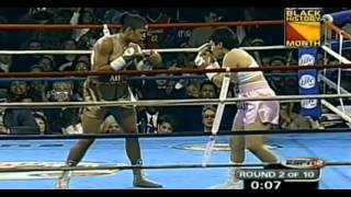 Laila Ali vs Mary Ann Almager [upl. by Airtemad326]