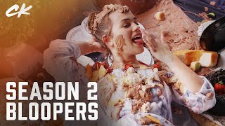 Cobra Kai Season 2 Bloopers You Cant Miss  Cobra Kai Mary Mouser [upl. by Luehrmann]