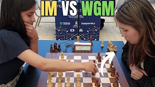 A Smooth Finish  IM Divya Deshmukh vs WGM Jennifer Yu  World Blitz 2023 Women [upl. by Dottie177]