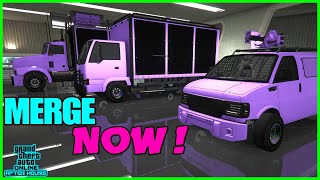 MERGE NIGHTCLUB Vehicles GLITCH  GTA 5 Online  MERGE NOW [upl. by Akihsan848]