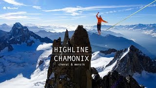 Highline Chamonix  Les Aiguilles du Diables [upl. by Wendt86]