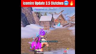 Icemire Frontier🥶New PUBG Update Clutches🔥 pubgmobile fouryou bgmi [upl. by Eppesiug]