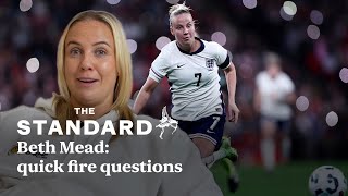 Beth Mead quick fire questions everything you wanted to know about the Arsenal forward [upl. by Oluas63]