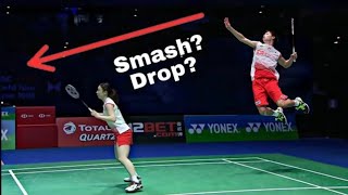 The Most Best Deceptive Shots by YUTA WATANABE  Badminton Drop Shots [upl. by Doone]