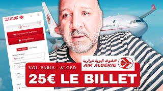 PRIX des billets davion AIR ALGÉRIE  ce quil faut savoir [upl. by Kylstra]