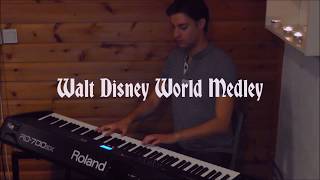 Walt Disney World Medley  Piano amp Arrangement by Gijs van Winkelhof Gijspiano [upl. by Rome770]