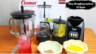 Review amp Unboxing Blender Cosmos CB282G multifungsi 3 in 1 [upl. by Ahsiemaj830]