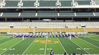 Hallsville  2024 UIL State Military Marching Band Championships Prelims [upl. by Annaej]