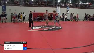 2024 U23 GrecoRoman Nationals Evan Grazzini vs Scott Joll 87 KG 3rd Place Bout [upl. by Carolee]