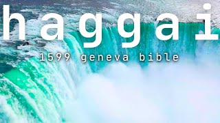 Haggai  1599 Geneva Audio Bible [upl. by Aissatan274]