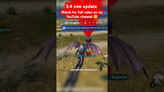 BGMI and PUBG MOBILE 34 NEW UPDATE bgmi pubgmobile shortvideo telugu [upl. by Levins706]