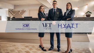 Study Hospitality  CII Institute of Hospitality  VET BY EHL  Hyatt [upl. by Ardyaf702]