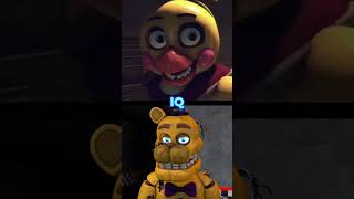 Toy Chica Zajcu37 Vs Fredbear Lipse zajcu37 lipse fnaf shorts [upl. by Ezana]