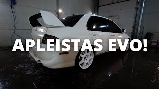 APLEISTAS MITSUBISHI LANCER EVO  ML AUTO DIENORAŠTIS [upl. by Nezah]