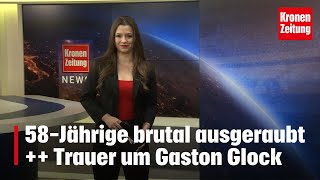 58Jährige brutal ausgeraubt  Trauer um Glock [upl. by Lauryn]