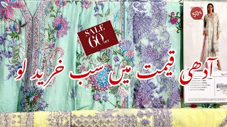 Sana Safinaz Flat 50 Off On New Collection  Sana Safinaz Sale Today [upl. by Asiil209]