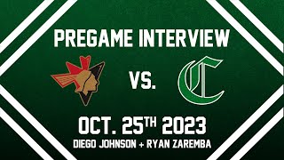 Pregame Interview  October 25th vs Bonnyville [upl. by Etnecniv]