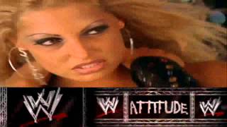 Trish Stratus WWE2K13 Titantron with Attitude Era Minitron [upl. by Aneehsar]